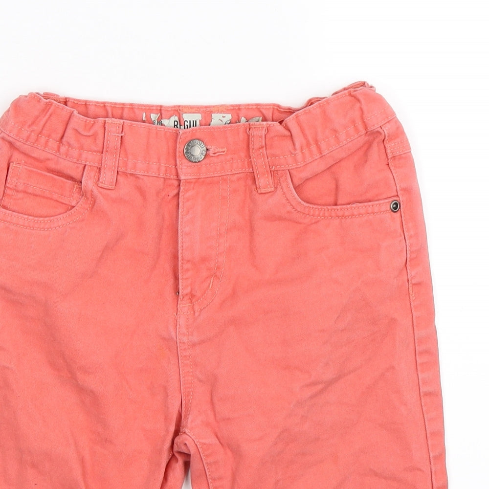 Denim Co Boys Pink  Denim Bermuda Shorts Size 8-9 Years