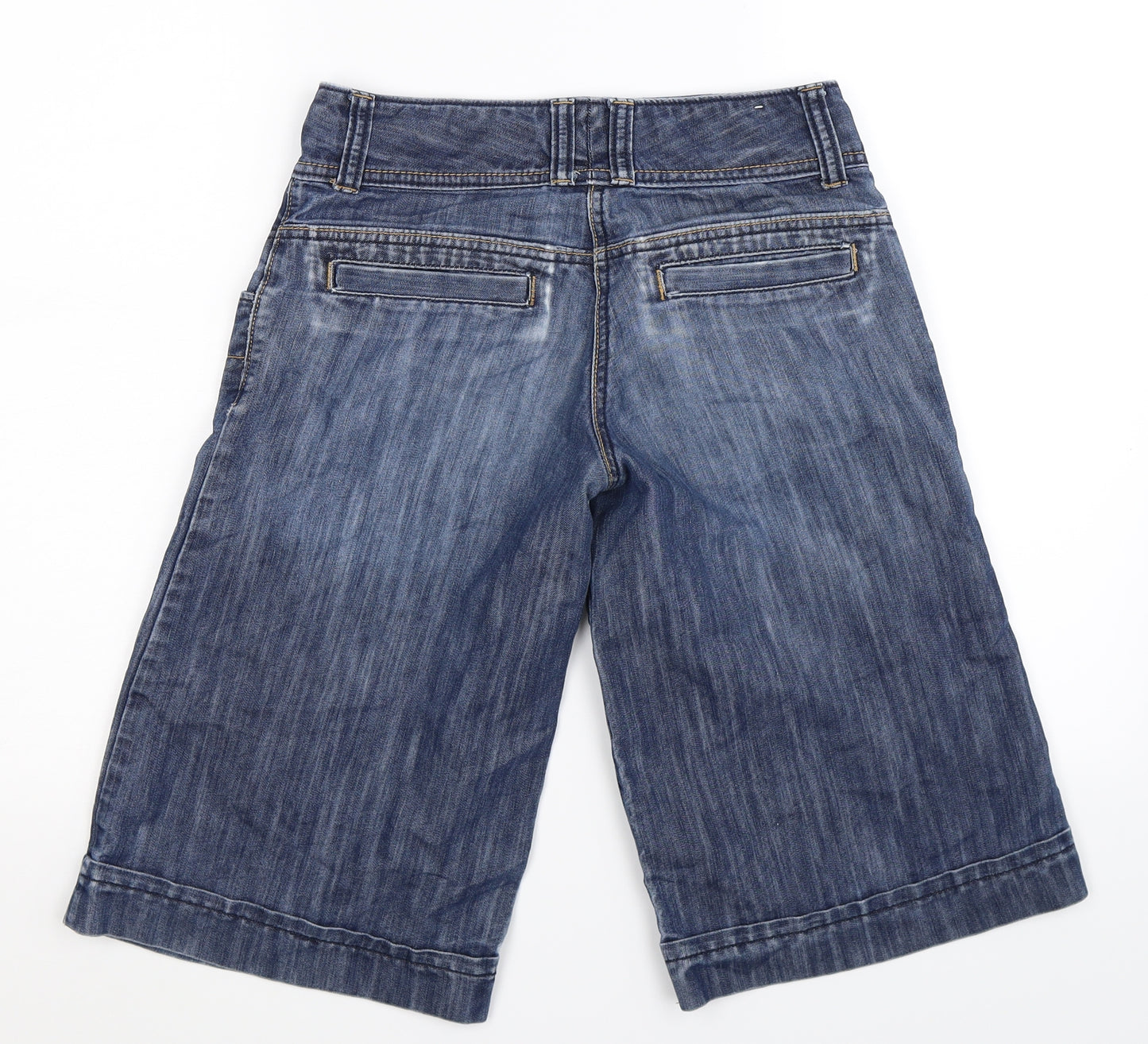NEXT Girls Blue  Denim Bermuda Shorts Size 12 Years