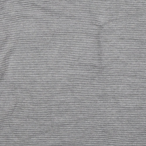 H&M Womens Grey  Knit Pullover Jumper Size M