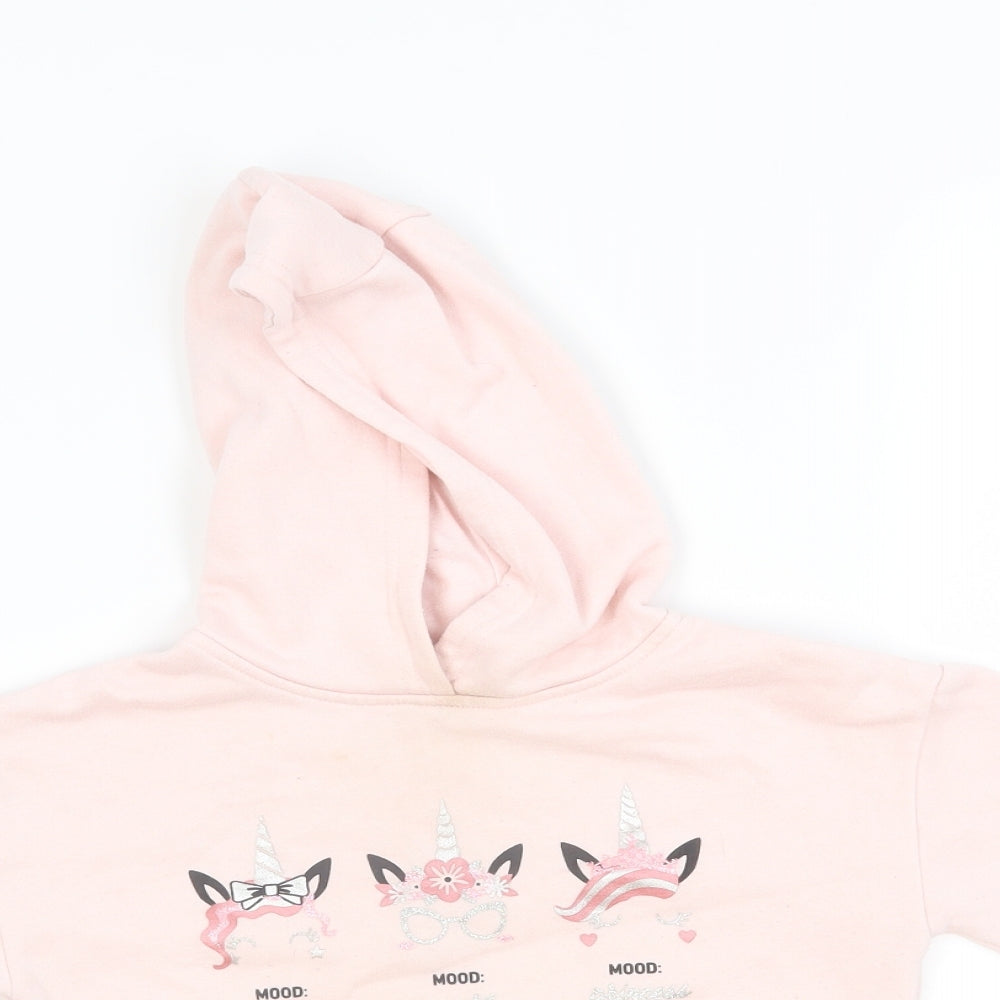 primark cares Girls Pink   Pullover Hoodie Size 3-4 Years  - mood: princess