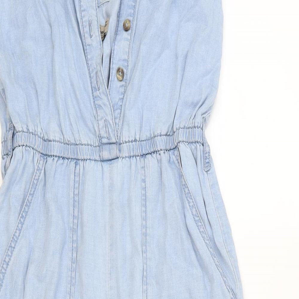 Denim co Womens Blue   Jumpsuit One-Piece Size 10
