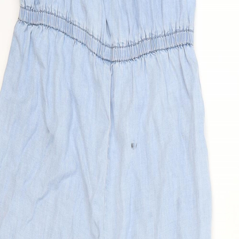 Denim co Womens Blue   Jumpsuit One-Piece Size 10