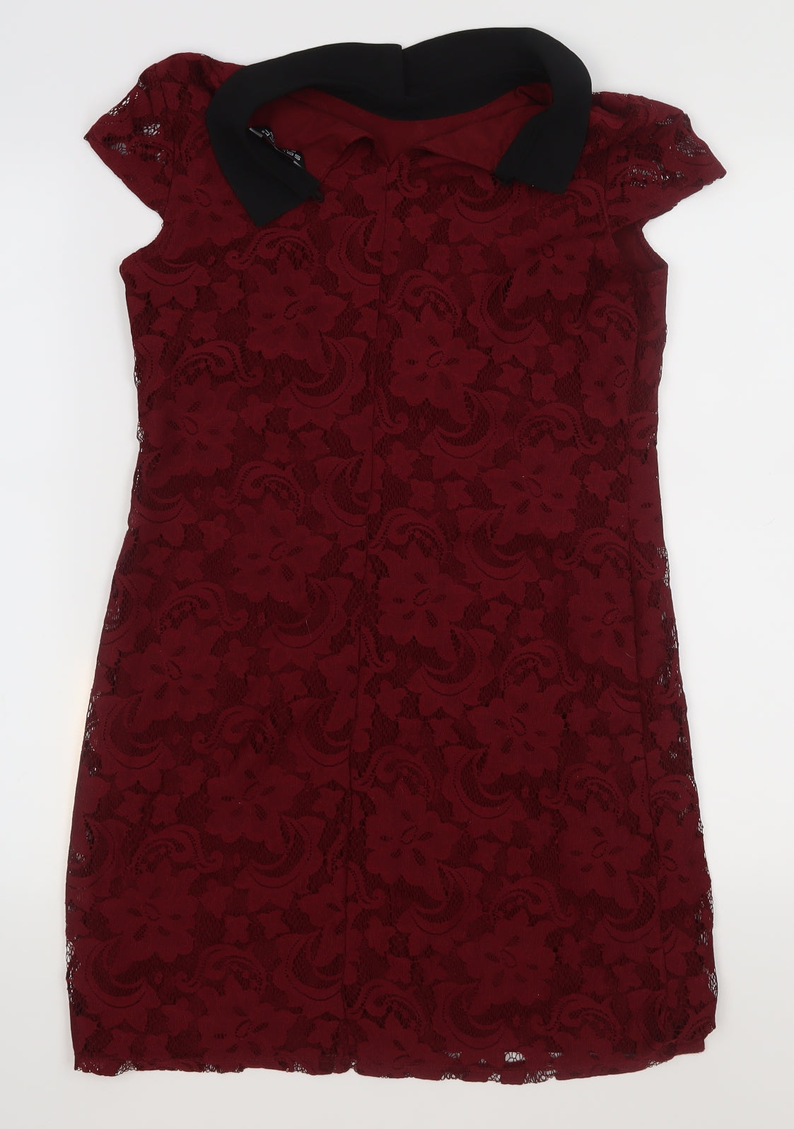 Select Womens Red   Shirt Dress  Size 10