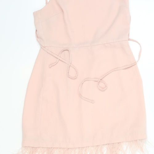 Topshop Womens Pink   A-Line  Size 8