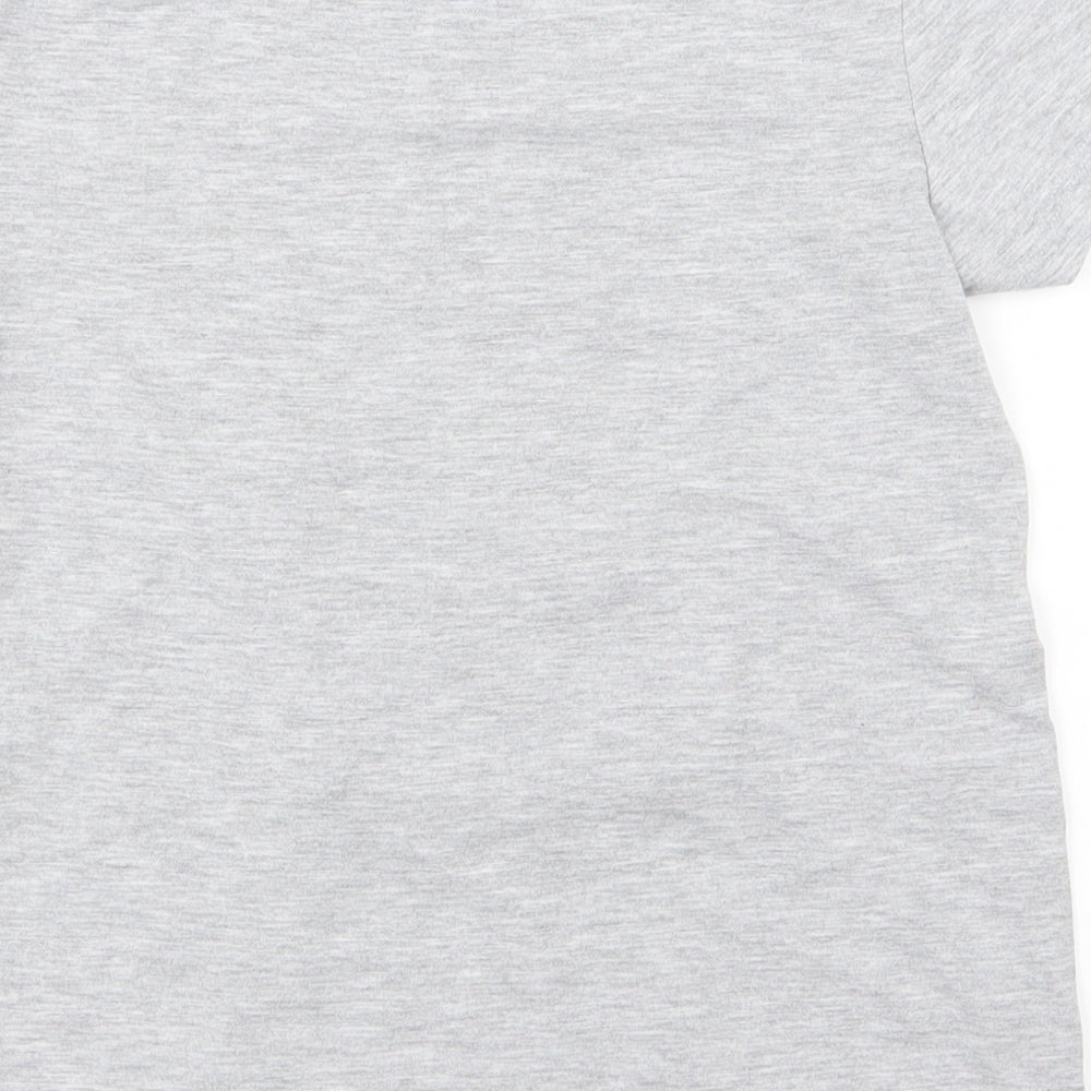 LOL Surpise Girls Grey   Basic T-Shirt Size 9-10 Years  - unicorn