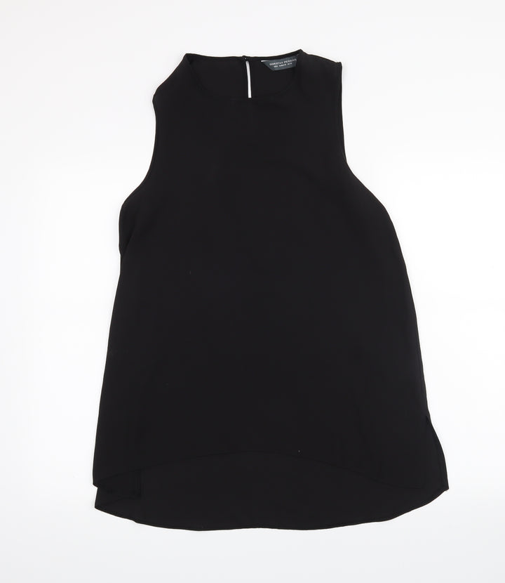 Dorothy Perkins Womens Black Basic Tank Size 12