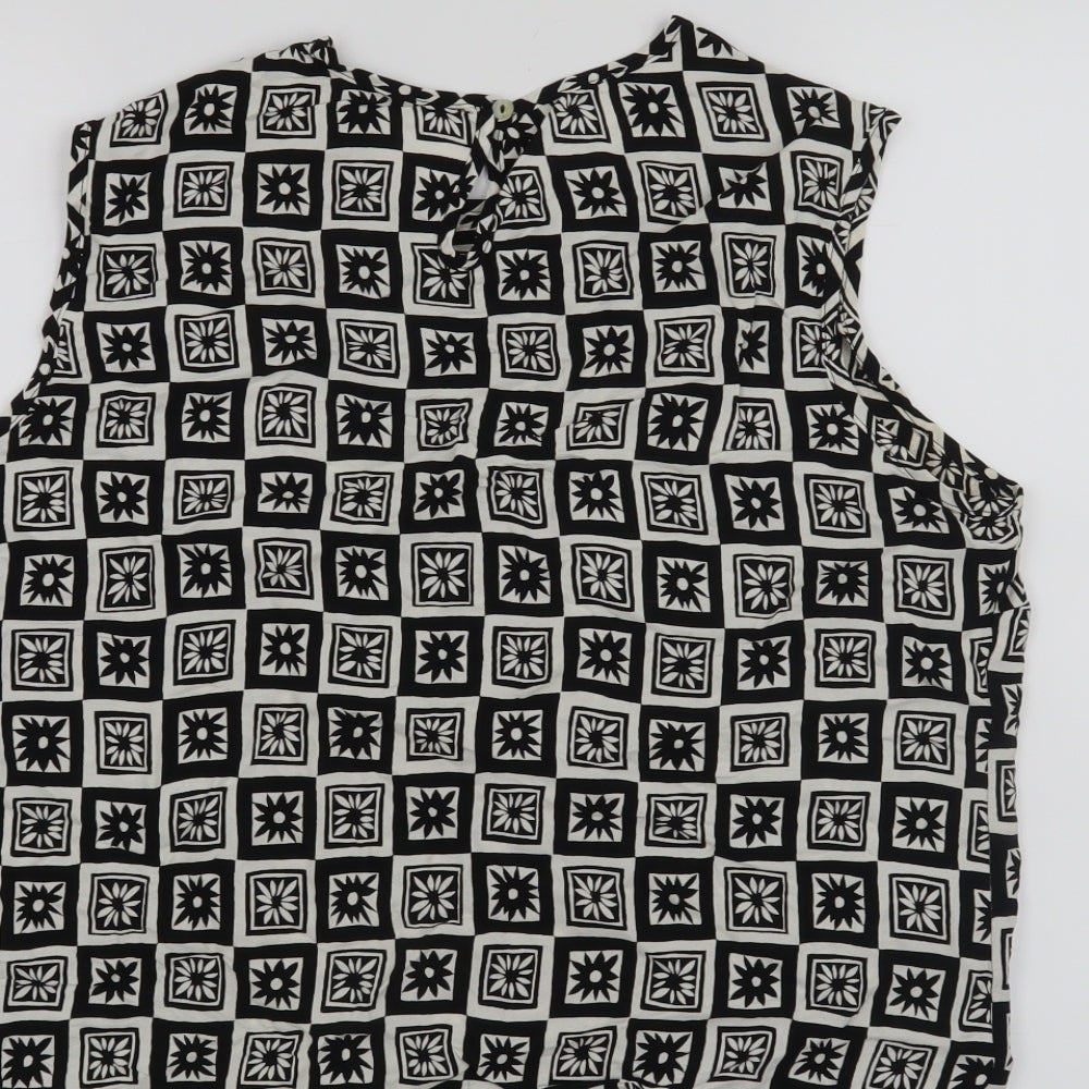 Marks and Spencer Womens Black   Basic Blouse Size 18