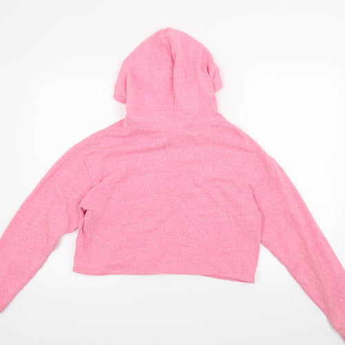 H&M Womens Pink   Pullover Hoodie Size S