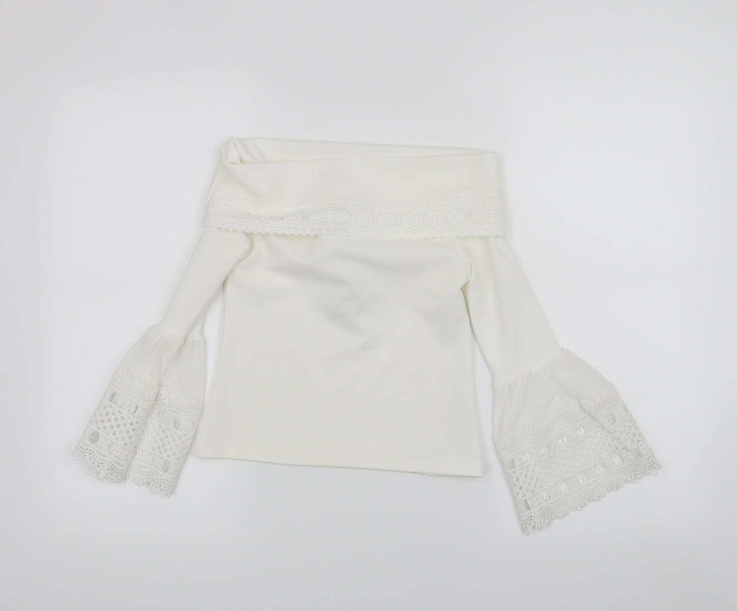 River Island Girls White   Basic Blouse Size 7-8 Years