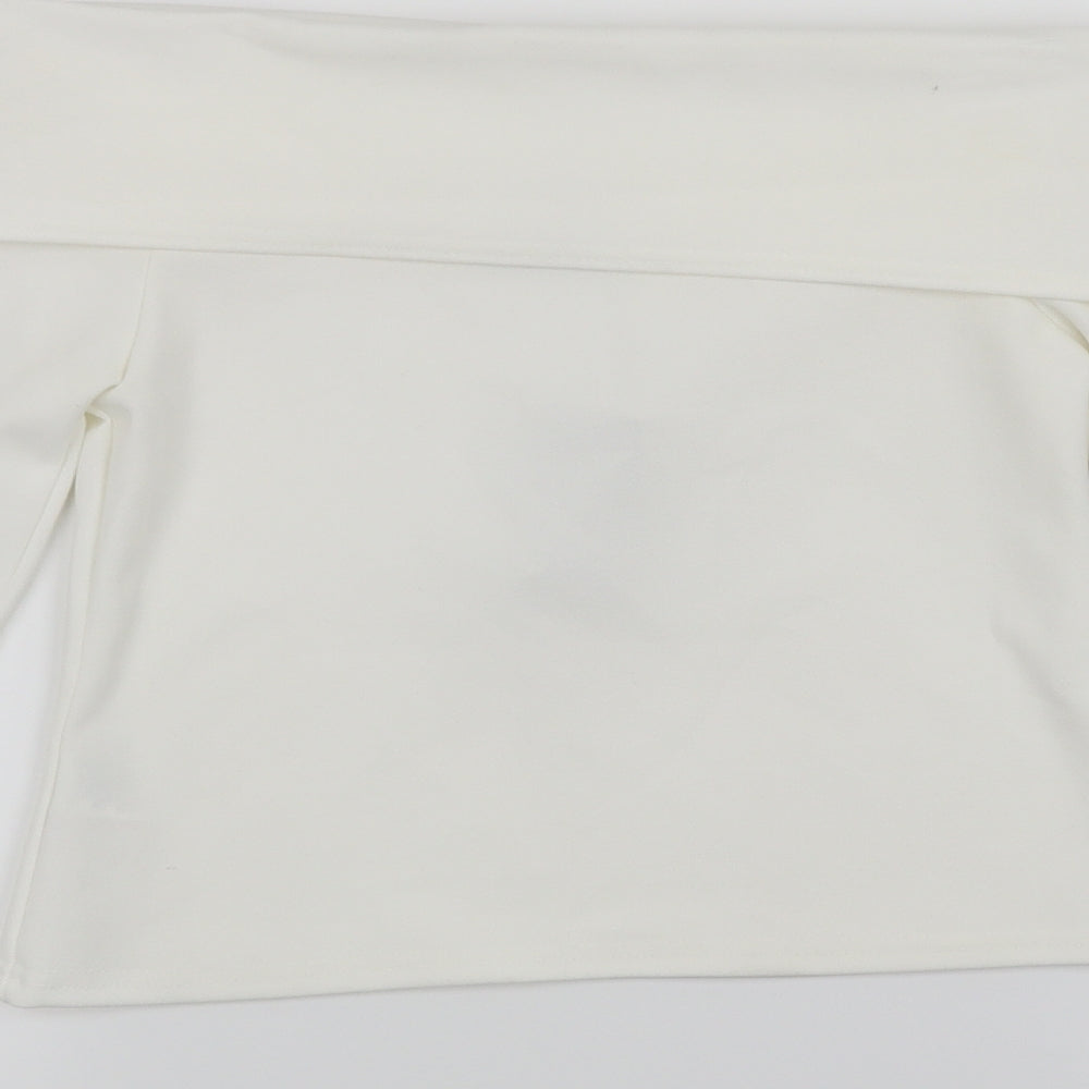 River Island Girls White   Basic Blouse Size 7-8 Years