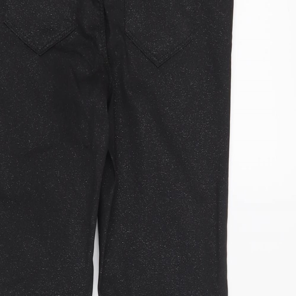 George Girls Black   Jegging Jeans Size 10-11 Years