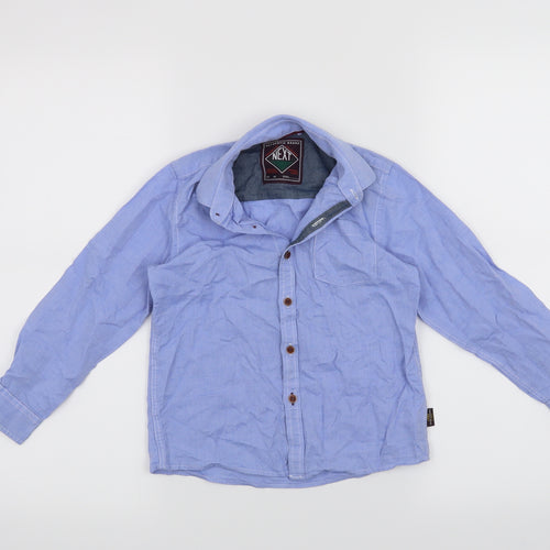 NEXT Boys Blue   Basic Button-Up Size 6 Years