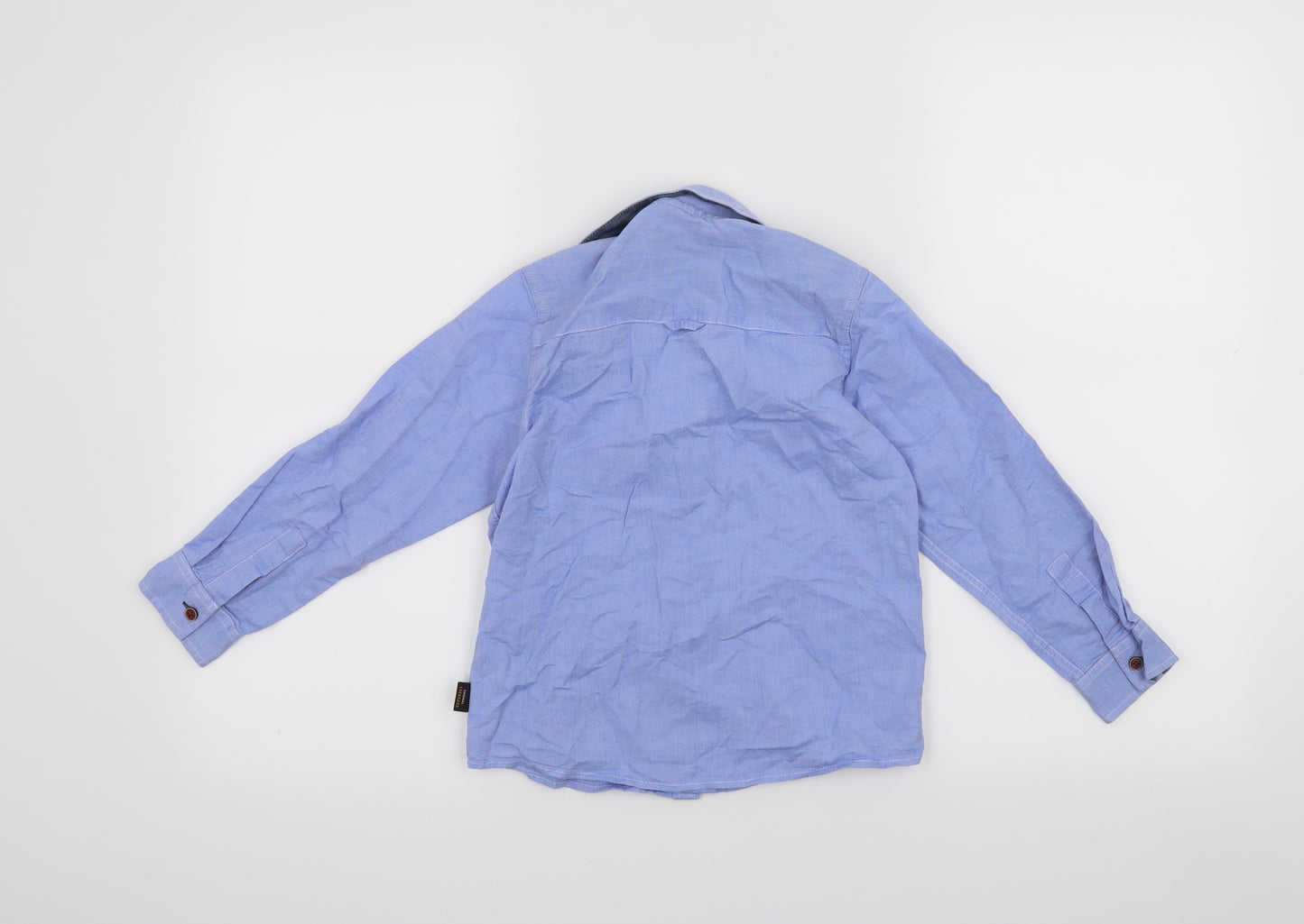 NEXT Boys Blue   Basic Button-Up Size 6 Years