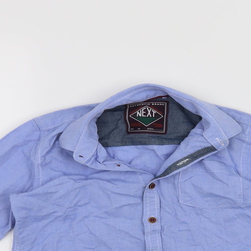 NEXT Boys Blue   Basic Button-Up Size 6 Years