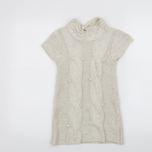 YD Girls Beige   A-Line  Size 5-6 Years