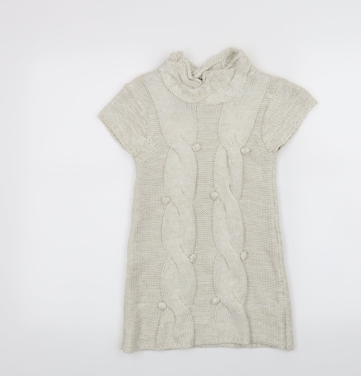 YD Girls Beige   A-Line  Size 5-6 Years