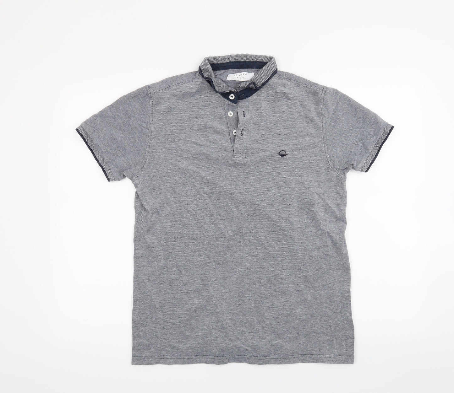 Primark Mens Grey    T-Shirt Size M