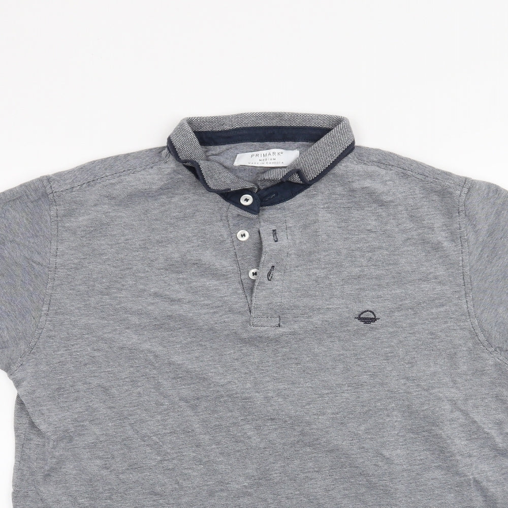 Primark Mens Grey    T-Shirt Size M