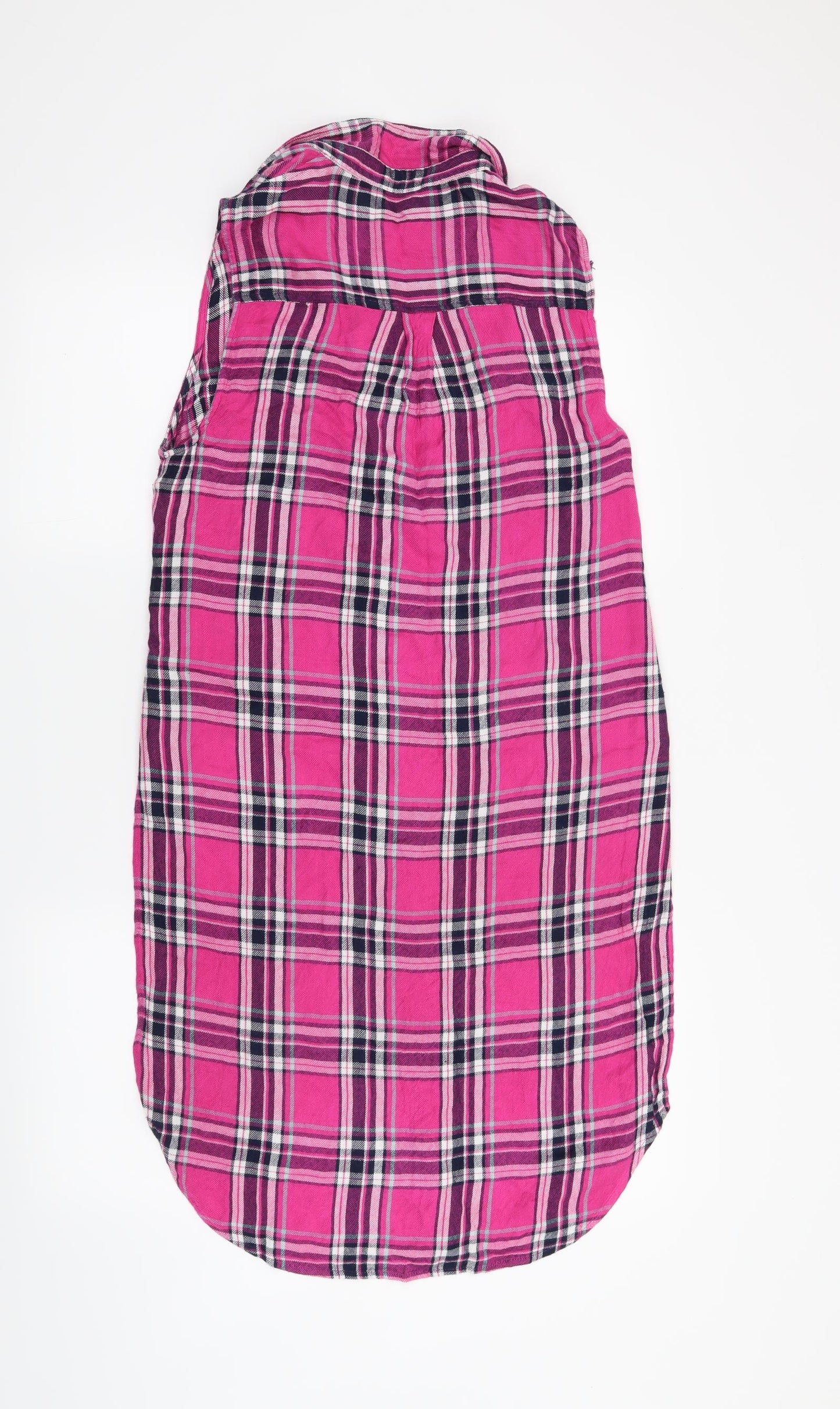 George Womens Pink Check  A-Line  Size 10