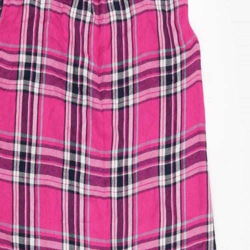 George Womens Pink Check  A-Line  Size 10