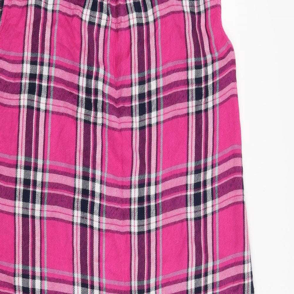 George Womens Pink Check  A-Line  Size 10