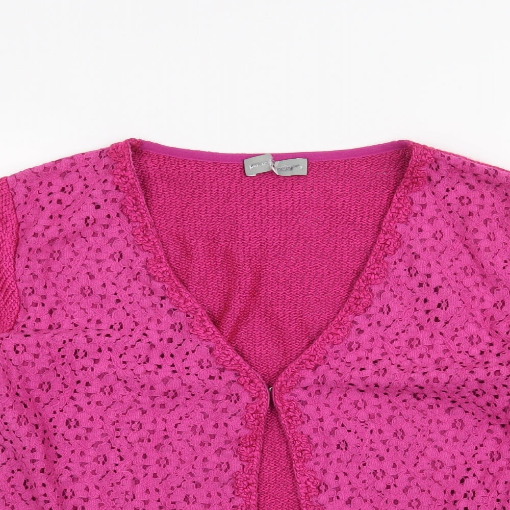 Per Una Womens Pink   Cardigan Jumper Size S
