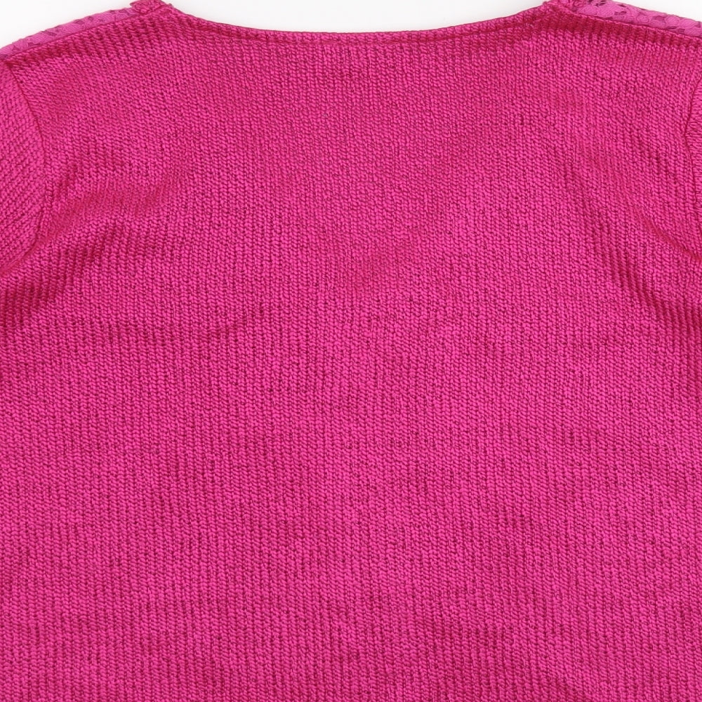 Per Una Womens Pink   Cardigan Jumper Size S