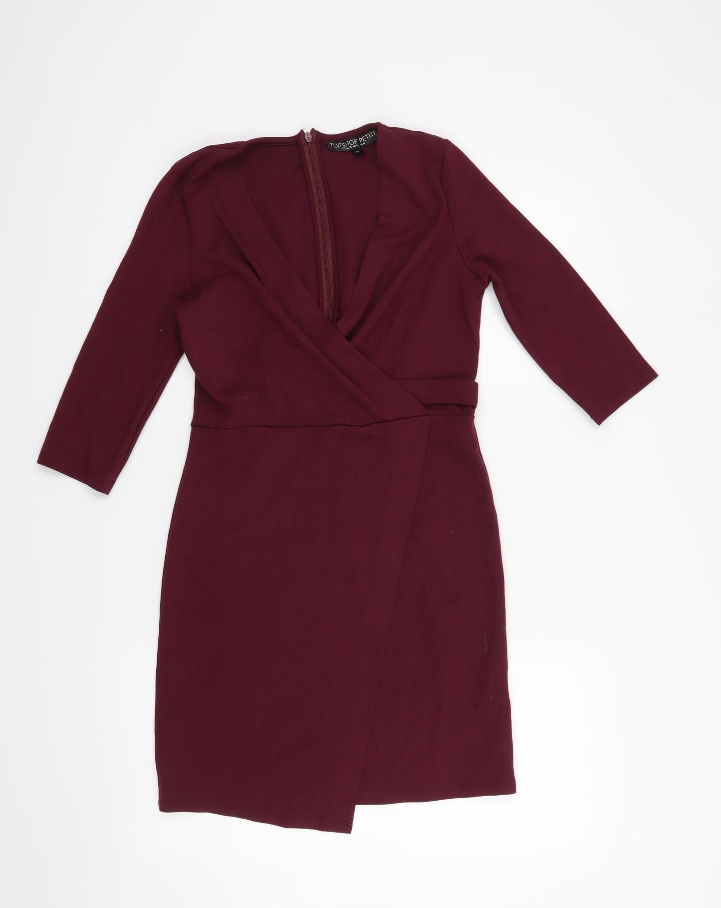 Topshop Womens Purple   Bodycon  Size 10