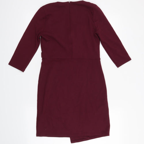 Topshop Womens Purple   Bodycon  Size 10
