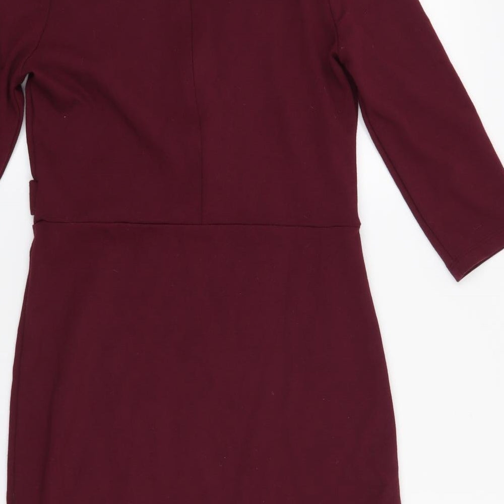 Topshop Womens Purple   Bodycon  Size 10