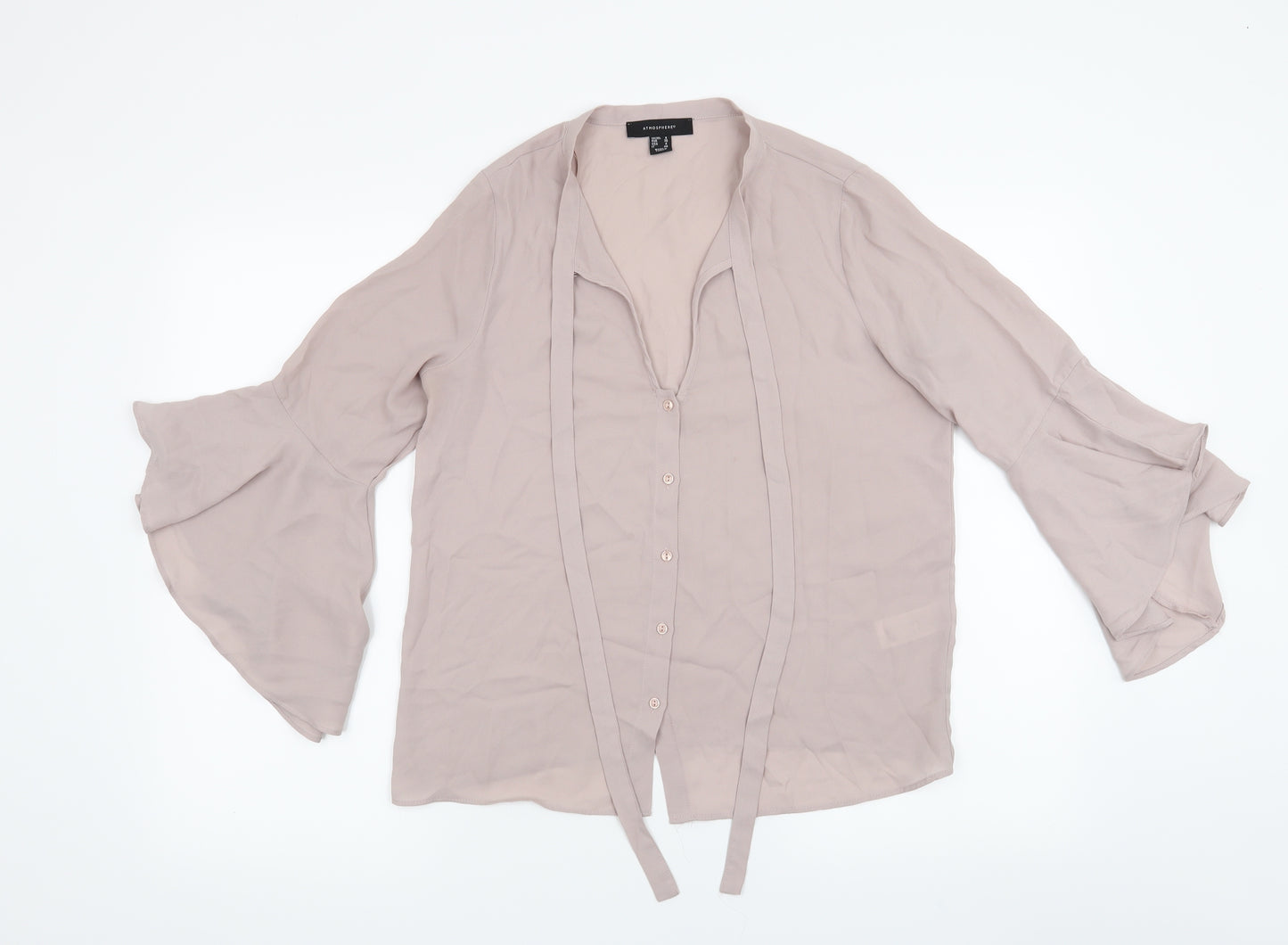 Atmosphere Womens Pink   Basic Blouse Size 8