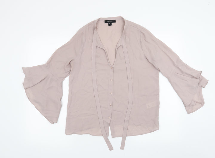 Atmosphere Womens Pink   Basic Blouse Size 8