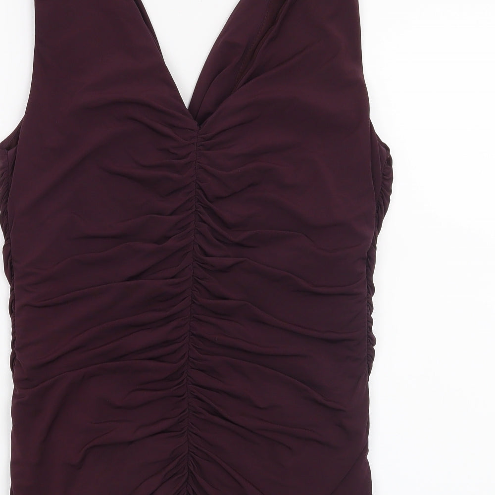 Coast Womens Purple   Basic Tank Size 14