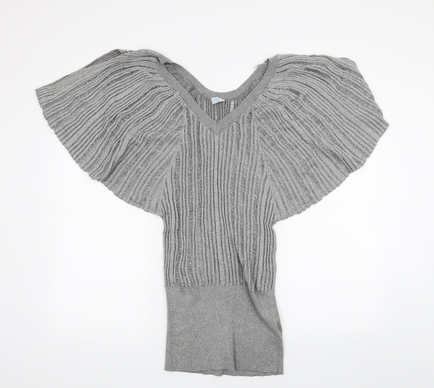 Oasis Womens Silver   A-Line  Size 8