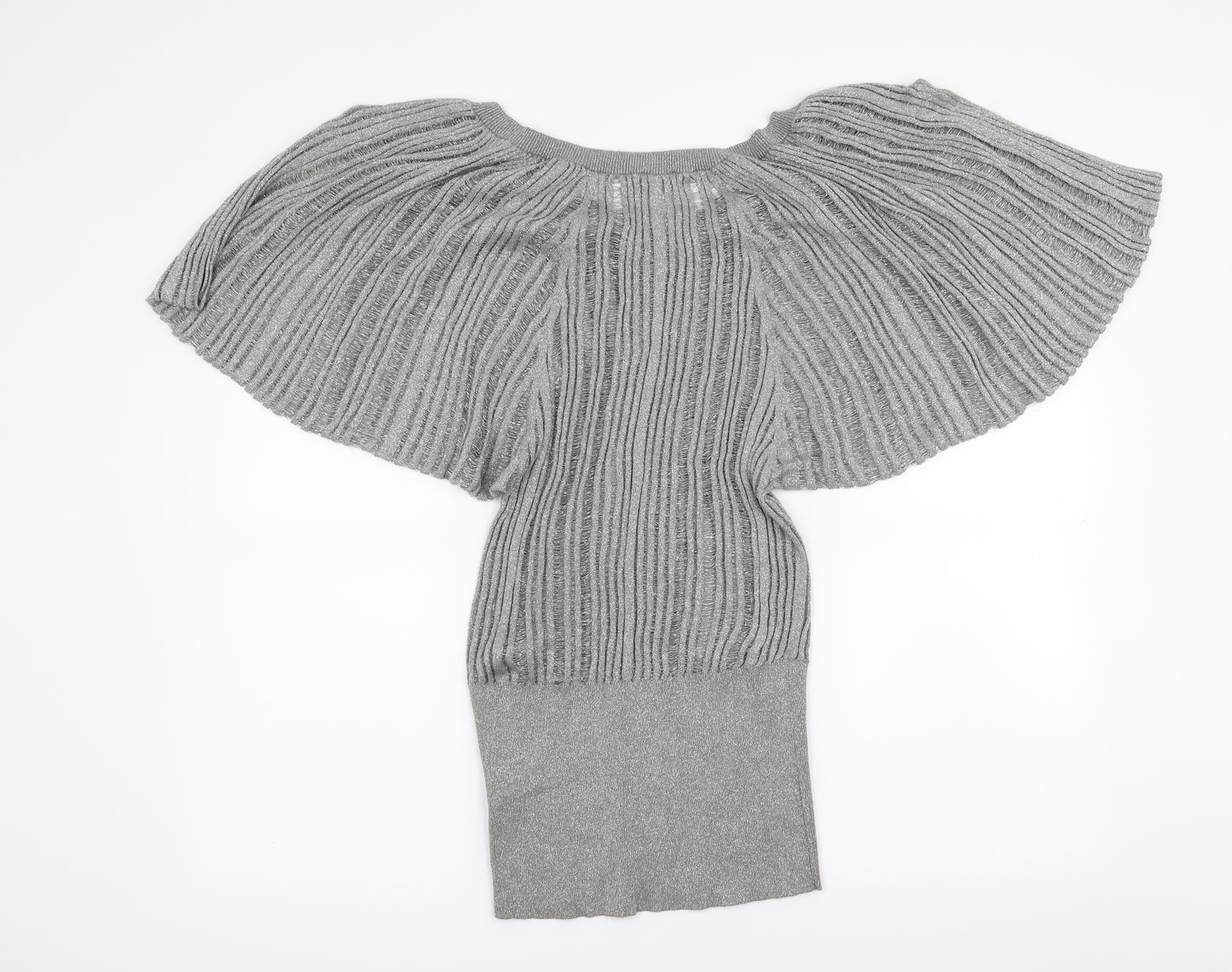 Oasis Womens Silver   A-Line  Size 8