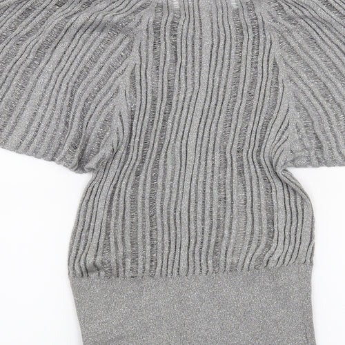Oasis Womens Silver   A-Line  Size 8
