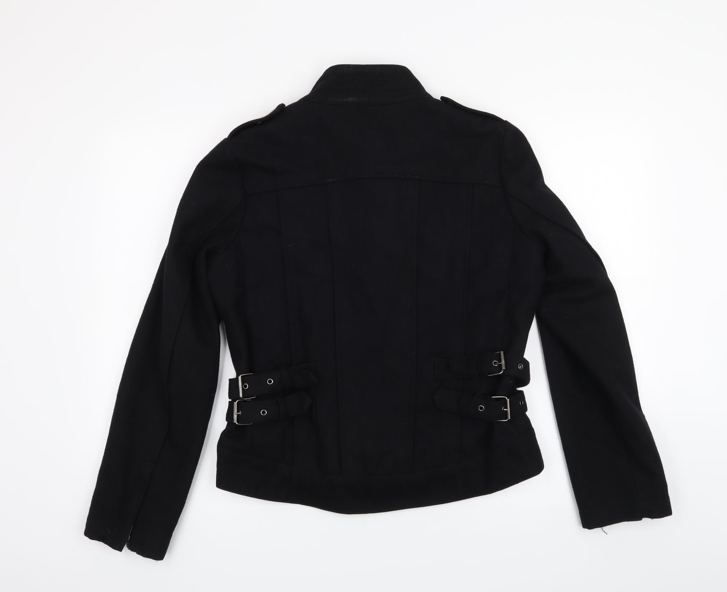 Red Herring Womens Black   Jacket Coat Size 12