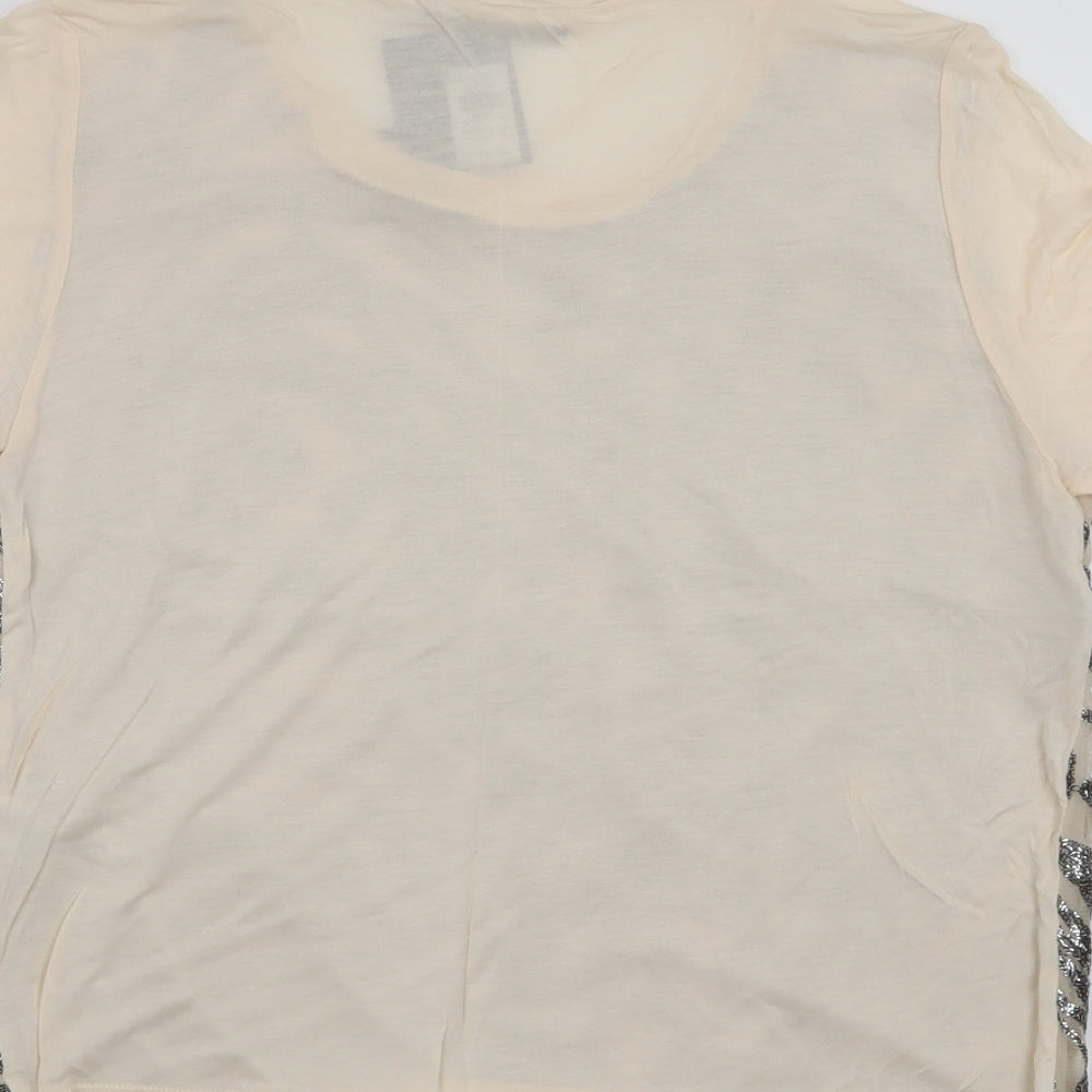 Atmosphere Womens Beige   Basic Blouse Size 8