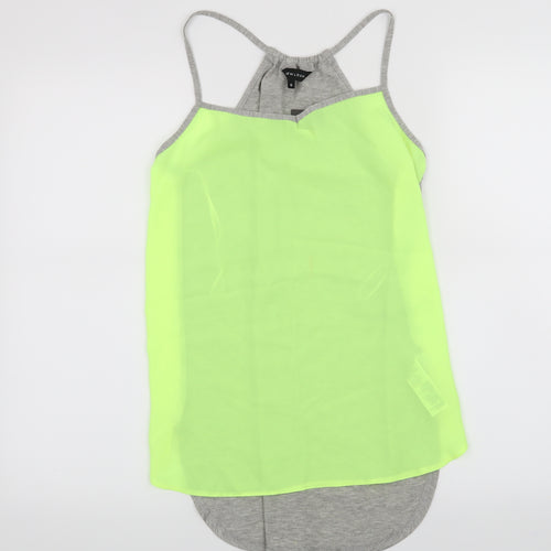 New Look Womens Grey   Basic Tank Size 6
