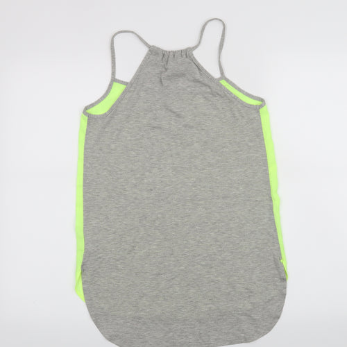 New Look Womens Grey   Basic Tank Size 6
