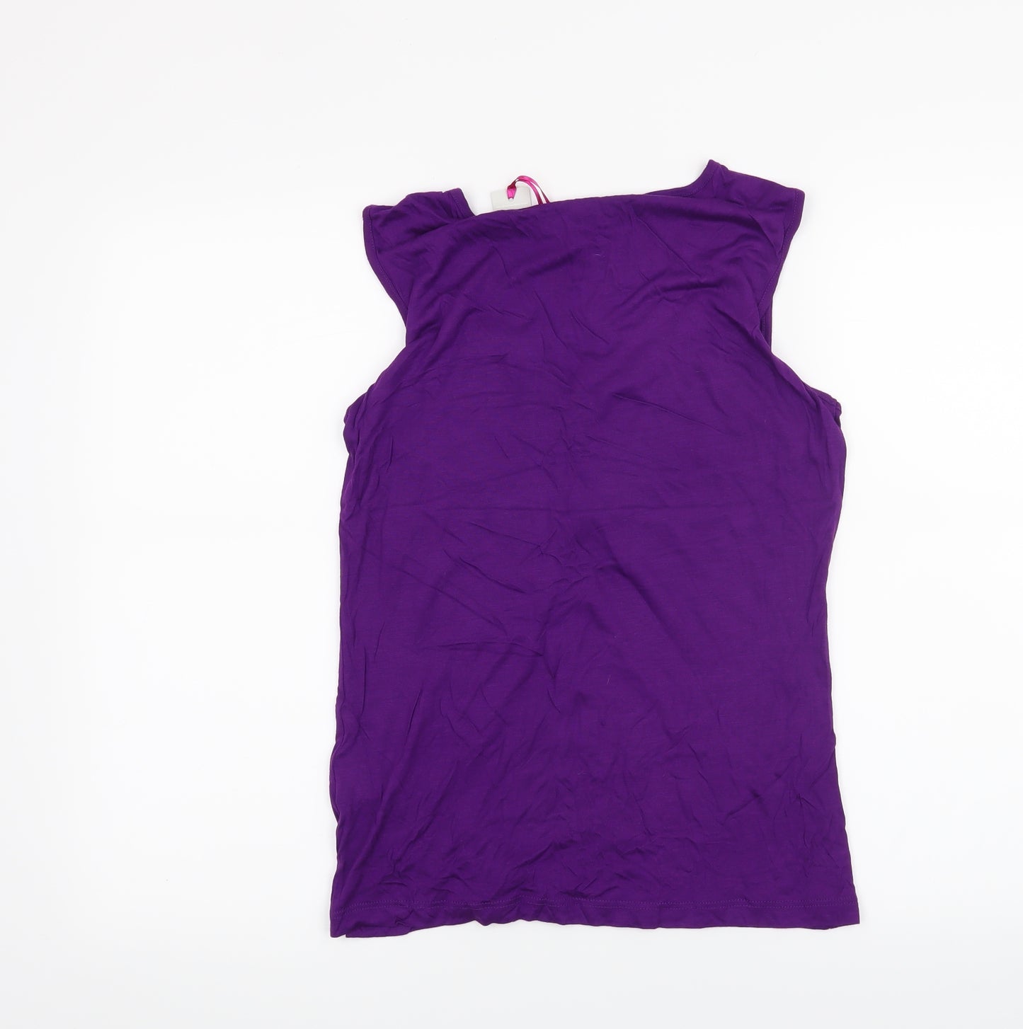 Per Una Womens Purple   Basic Tank Size 10