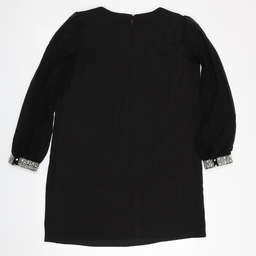 Billie & Blossom Womens Black   Basic Blouse Size 16