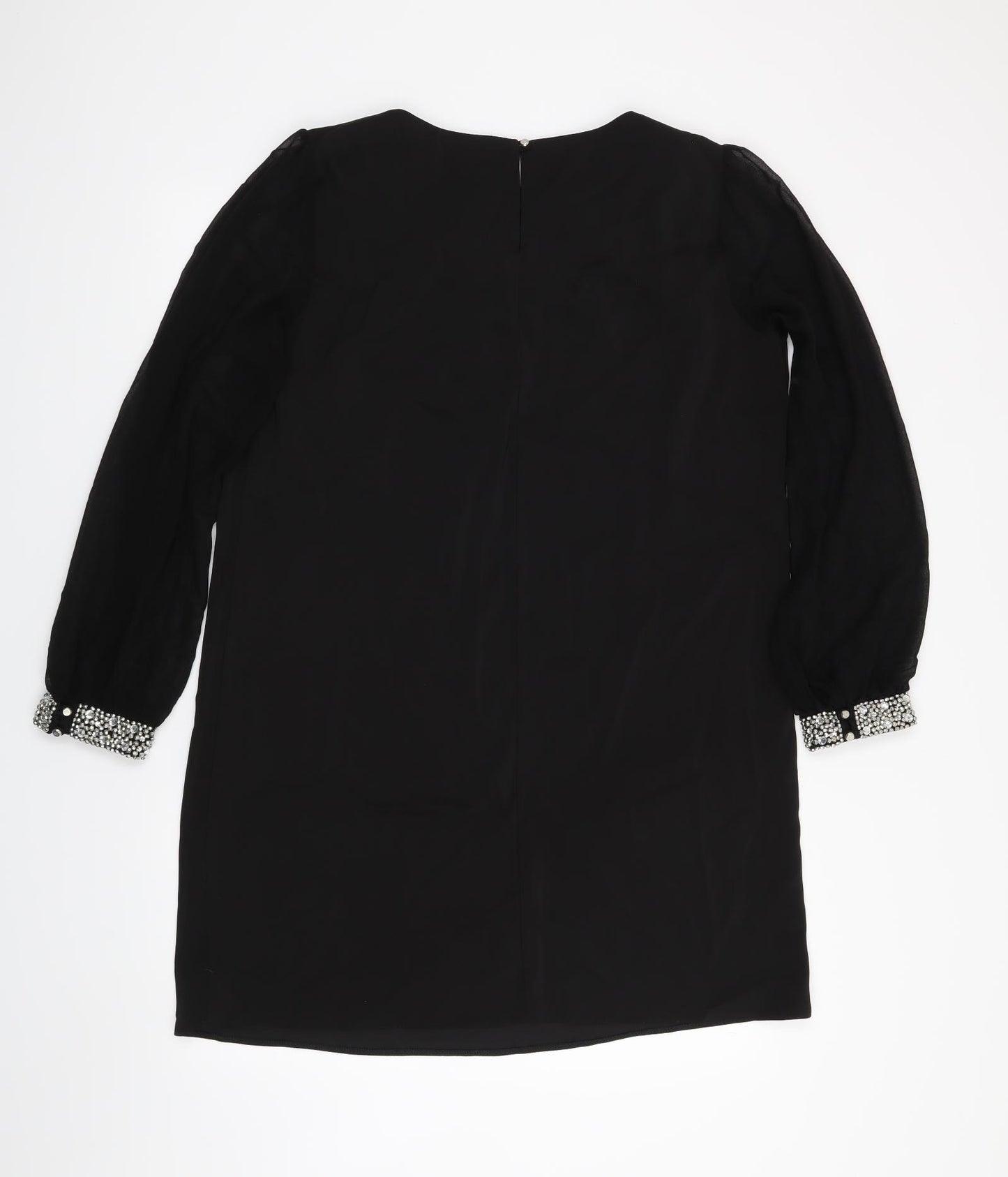 Billie & Blossom Womens Black   Basic Blouse Size 16
