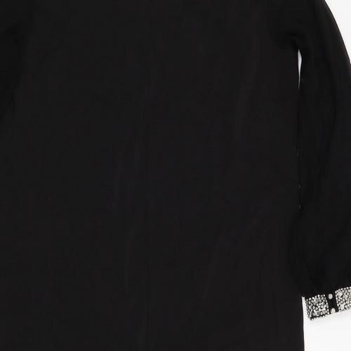 Billie & Blossom Womens Black   Basic Blouse Size 16