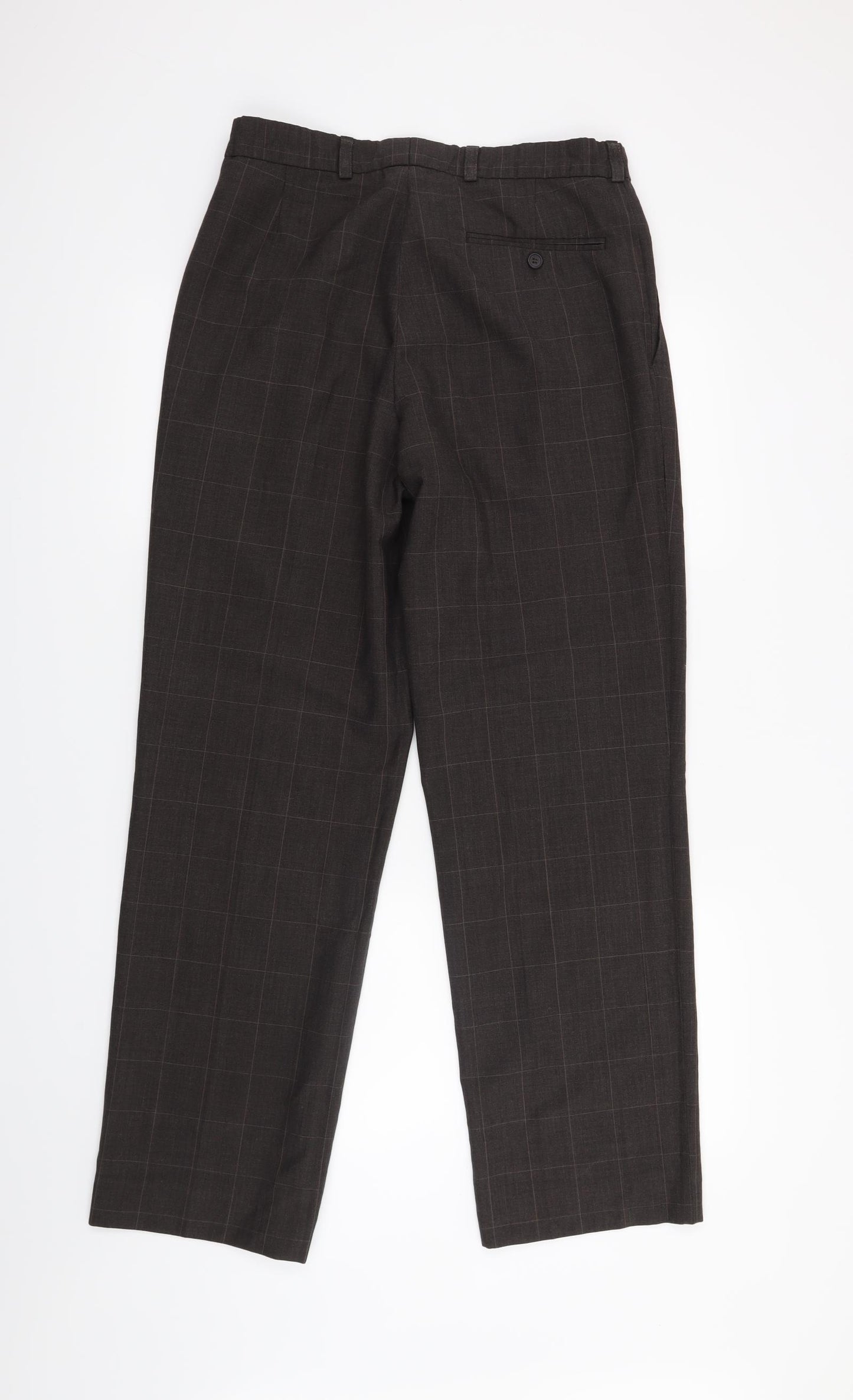 George Mens Brown   Trousers  Size 32 in L31 in