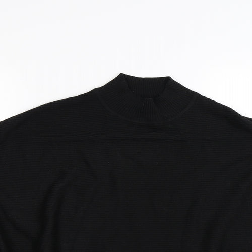 F&F Womens Black  Knit Pullover Jumper Size 12