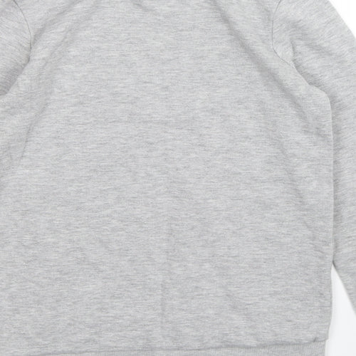 George Girls Grey  Jersey Pullover Sweatshirt Size 10-11 Years  - Todays outfit