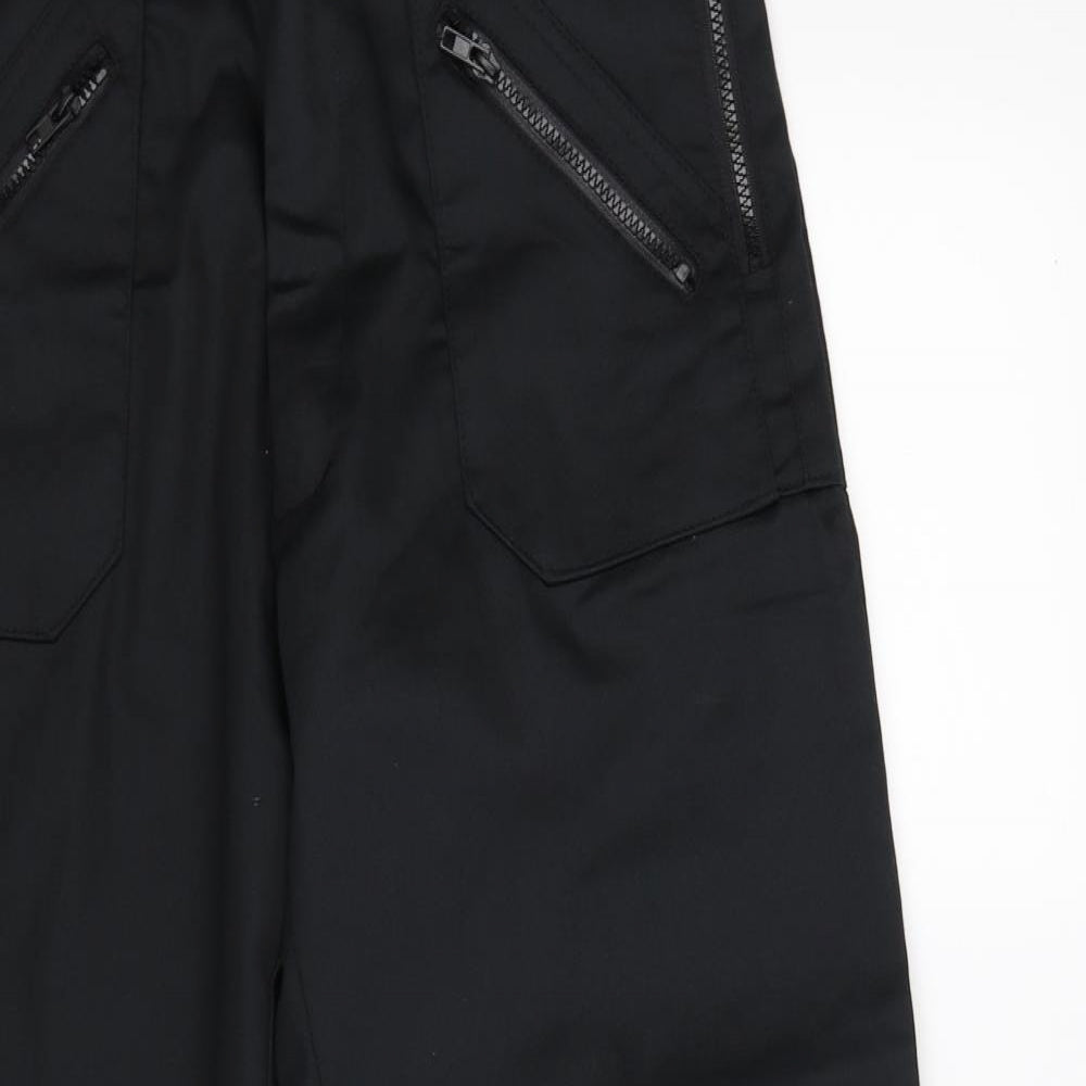 Dickies Mens Black  Denim Cargo Trousers Size 32 L30 in - work wear