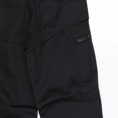 Dickies Mens Black  Denim Cargo Trousers Size 32 L30 in - work wear