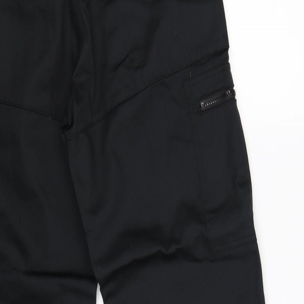 Dickies Mens Black  Denim Cargo Trousers Size 32 L30 in - work wear